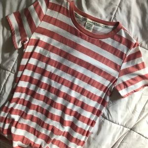 Pink Striped Tee